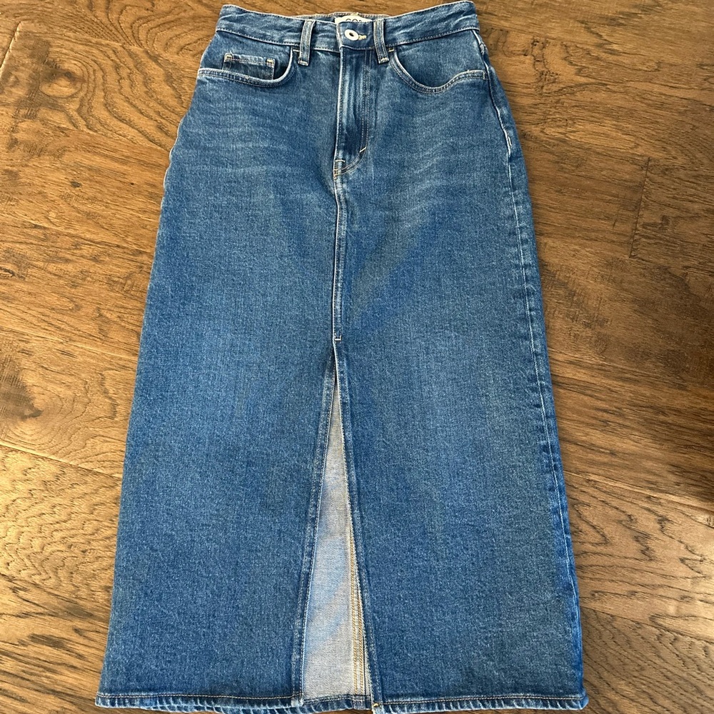COS Indigo Denim Skirt